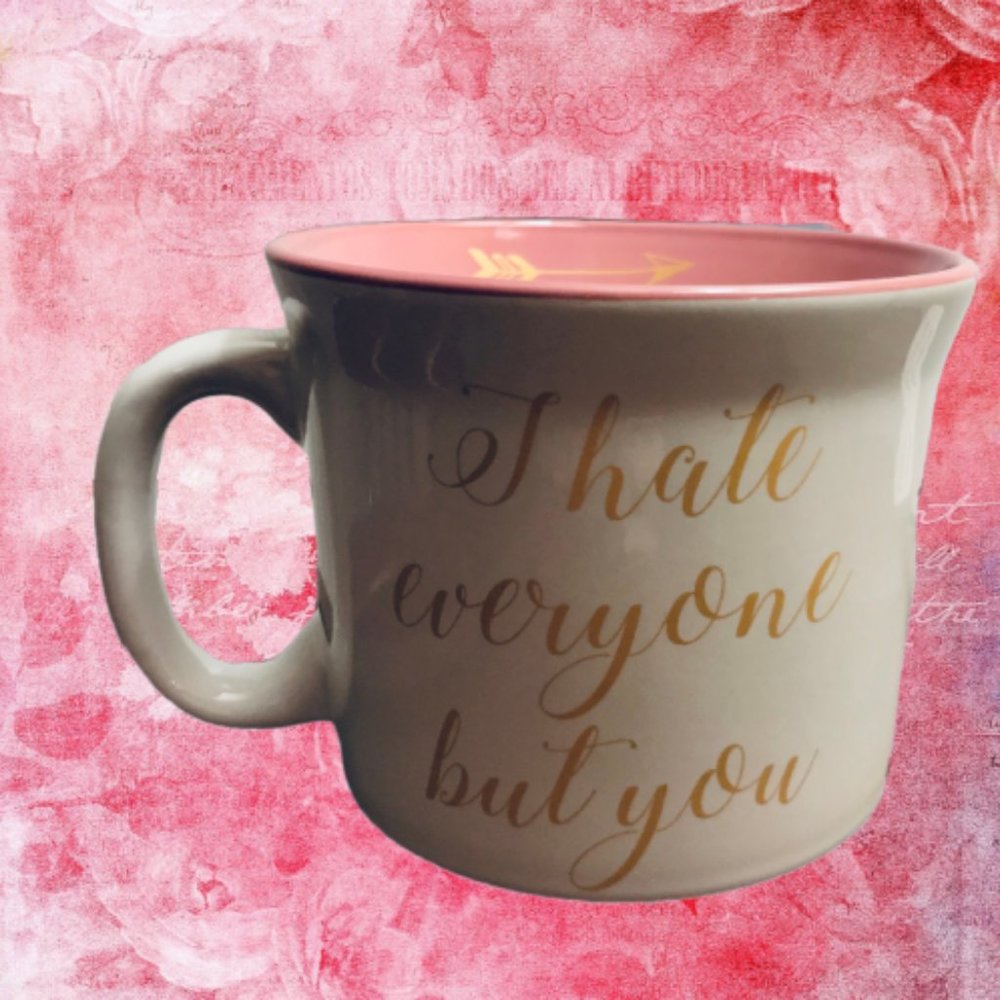 I Hate Everyone But You Mug